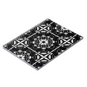 万華鏡のように千変万化するパターンマンダラアート ノートブック (左側)