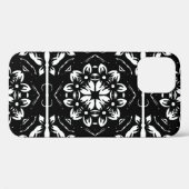 万華鏡のように千変万化するパターンマンダラアート Case-Mate iPhoneケース (裏面 (横))