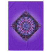 万華鏡のように千変万化するパターンマンダラハート+アイディア テーブルクロス (正面)