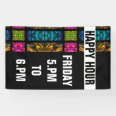 万華鏡のように千変万化するパターンモザイクII +アイディア 横断幕 (横)