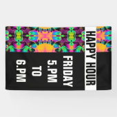 万華鏡のように千変万化するパターンモザイクV +あなたのアイディア 横断幕 (横)