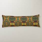 万華鏡のように千変万化するパターンモザイクVI +あなたのアイディア ボディピロー (裏面)