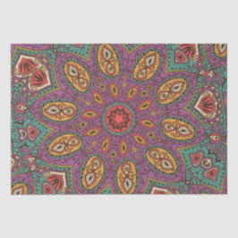 万華鏡のように千変万化するパターンヨガパターン 薄葉紙