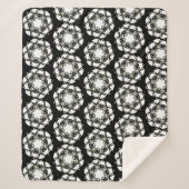 万華鏡のように千変万化するパターン七巻 シェルパブランケット (正面)