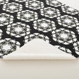 万華鏡のように千変万化するパターン七巻 シェルパブランケット