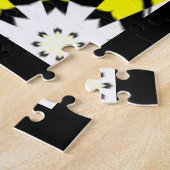 万華鏡のように千変万化するパターン七巻 ジグソーパズル (側面)