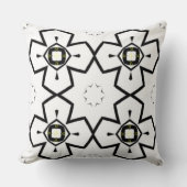 万華鏡のように千変万化するパターン九巻 クッション (正面)