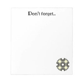 万華鏡のように千変万化するパターン九巻 ノートパッド