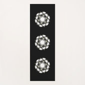 万華鏡のように千変万化するパターン九巻 ヨガマット (正面)