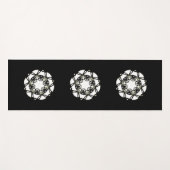 万華鏡のように千変万化するパターン九巻 ヨガマット (正面(横))