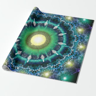 万華鏡のように千変万化するパターン包装紙 ラッピングペーパー