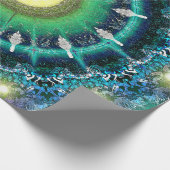 万華鏡のように千変万化するパターン包装紙 ラッピングペーパー (角)