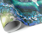 万華鏡のように千変万化するパターン包装紙 ラッピングペーパー (ロールコーナー)