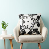 万華鏡のように千変万化するパターン十三巻 クッション (椅子)