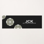 万華鏡のように千変万化するパターン十三巻 ヨガマット (裏面(横))