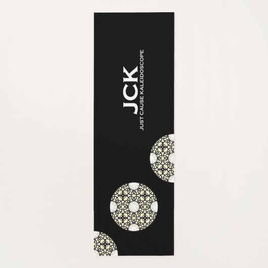 万華鏡のように千変万化するパターン十三巻 ヨガマット (裏面)