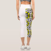 万華鏡のように千変万化するパターン十九巻 カプリレギンス (裏面)