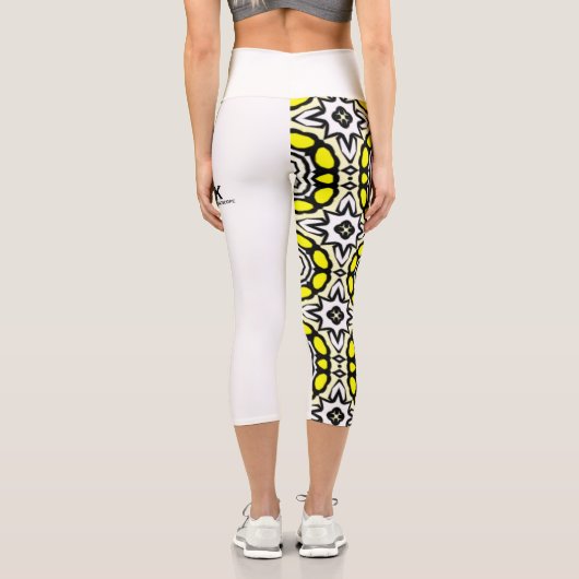 万華鏡のように千変万化するパターン十九巻 カプリレギンス (裏面)