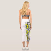 万華鏡のように千変万化するパターン十九巻 カプリレギンス (裏面)