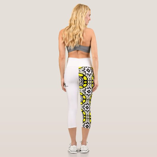 万華鏡のように千変万化するパターン十九巻 カプリレギンス (裏面)