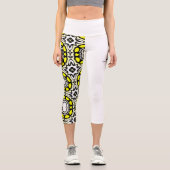 万華鏡のように千変万化するパターン十九巻 カプリレギンス (正面)