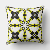 万華鏡のように千変万化するパターン十九巻 クッション (裏面)