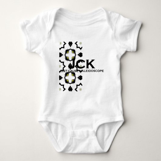 万華鏡のように千変万化するパターン十九巻 ベビーボディスーツ (正面)