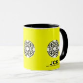 万華鏡のように千変万化するパターン十九巻 マグカップ (正面右)