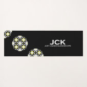 万華鏡のように千変万化するパターン十九巻 ヨガマット (裏面(横))