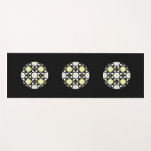 万華鏡のように千変万化するパターン十九巻 ヨガマット (正面(横))