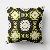 万華鏡のように千変万化するパターン十二巻 クッション (正面)