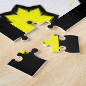 万華鏡のように千変万化するパターン十二巻 ジグソーパズル (側面)