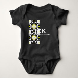 万華鏡のように千変万化するパターン十二巻 ベビーボディスーツ