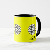 万華鏡のように千変万化するパターン十二巻 マグカップ (正面右)