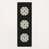 万華鏡のように千変万化するパターン十二巻 ヨガマット (正面)