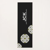 万華鏡のように千変万化するパターン十二巻 ヨガマット (裏面)