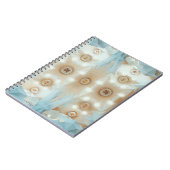 万華鏡のように千変万化するパターン天井写真 ノートブック (左側)