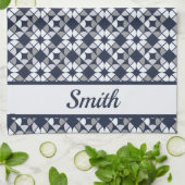 万華鏡のように千変万化するパターン幾何学的パターン キッチンタオル (折り畳み)