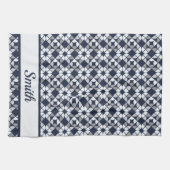 万華鏡のように千変万化するパターン幾何学的パターン キッチンタオル (横)