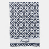 万華鏡のように千変万化するパターン幾何学的パターン キッチンタオル (縦)