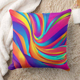万華鏡のように千変万化するパターン抽象芸術バーストアートワーク クッション