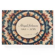 万華鏡のように千変万化するパターン掛けおよび針供養