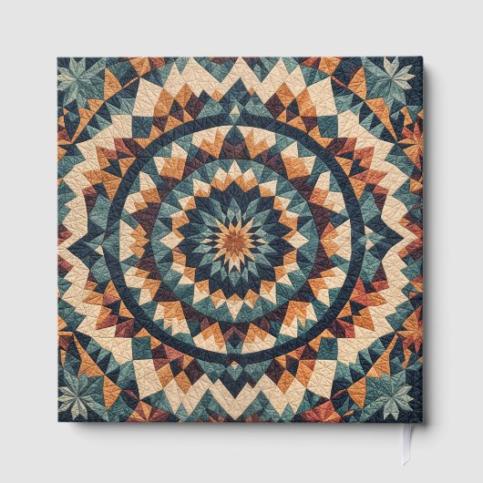 万華鏡のように千変万化するパターン掛けおよび針供養 ゲストブック (裏面)