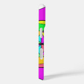 万華鏡のように千変万化するパターン星 Case-Mate iPhoneケース (裏面 / 右)