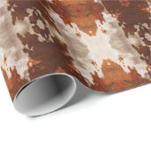 万華鏡のように千変万化するパターン牛の隠しパターン ラッピングペーパー (ロールコーナー)