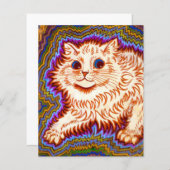 万華鏡のように千変万化するパターン猫 (正面/裏面)