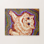 万華鏡のように千変万化するパターン猫 ジグソーパズル (横)