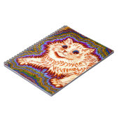 万華鏡のように千変万化するパターン猫 ノートブック (左側)