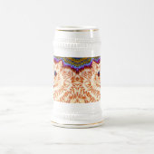 万華鏡のように千変万化するパターン猫 ビールジョッキ (中央)