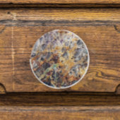 万華鏡のように千変万化するパターン瑪瑙の石模様 セラミックノブ